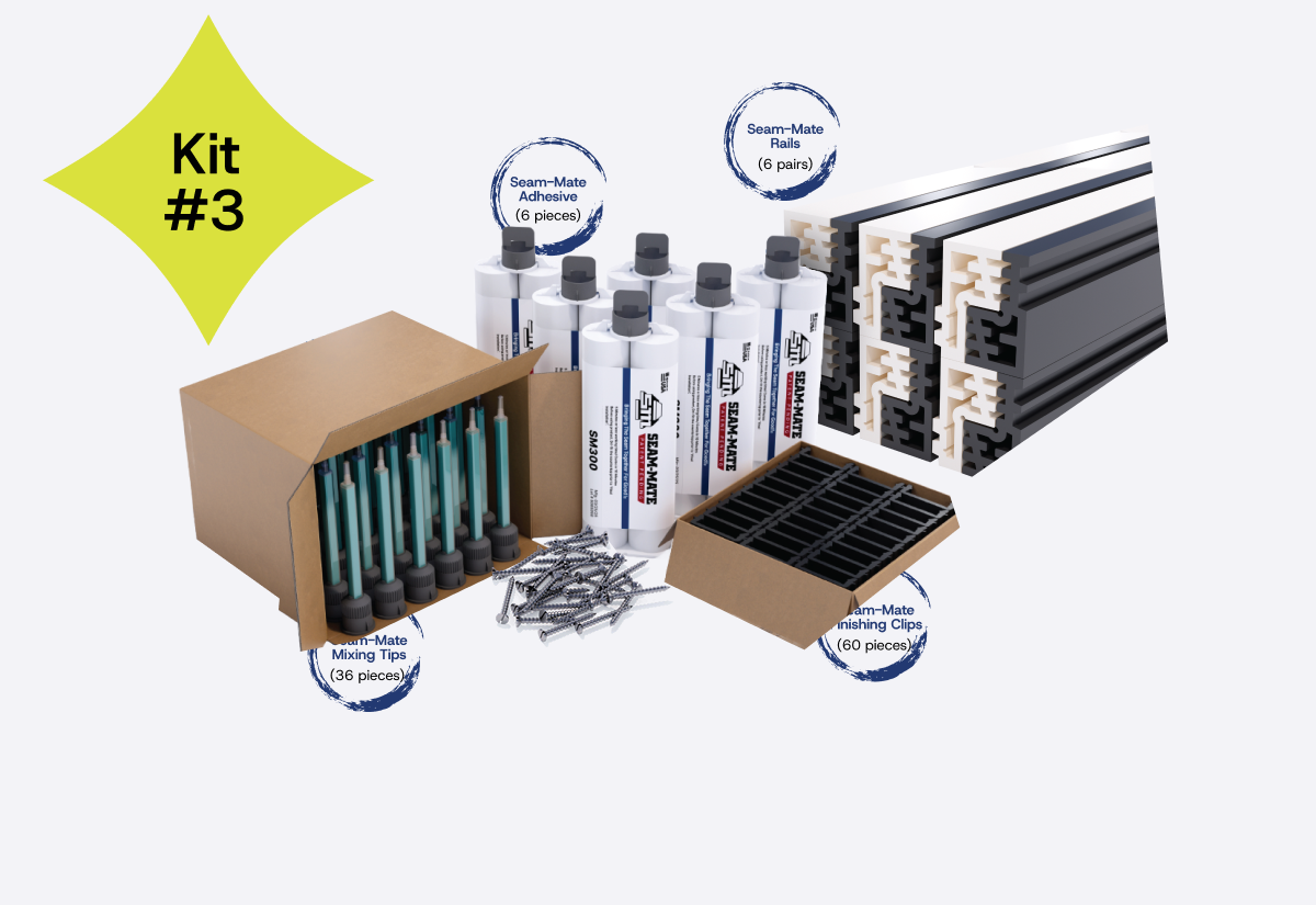 Kit #3 | Seam-Mate Countertop Seam – Pro Kit